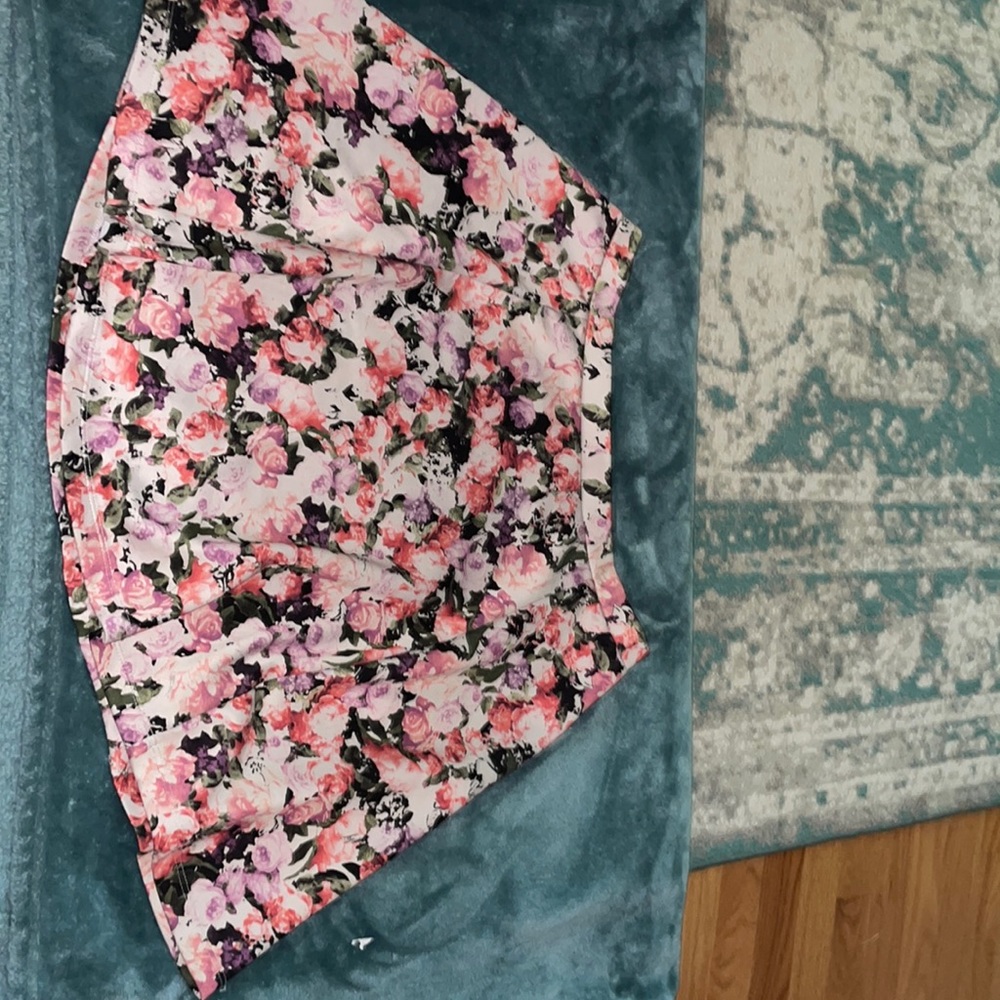 Floral Flowy Skirt